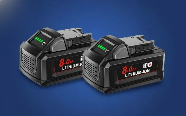 POWTREE lithium batteries — professional studio photography